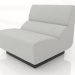 3d model Sofa module 1 seater (12cm) - preview