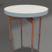 modèle 3D Table basse ronde Ø60 (Bleu gris, DEKTON Sirocco) - preview