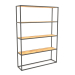 Modelo 3d Rack retangular grande (MADEIRA, 120x30x170) - preview