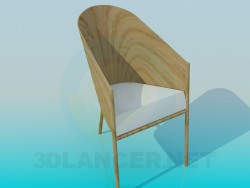 Silla de madera