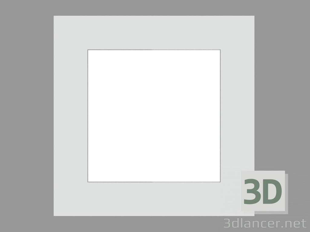 3D modeli COMPACT SQUARE 200 mm (S5195W) kaldırımları için lamba - önizleme