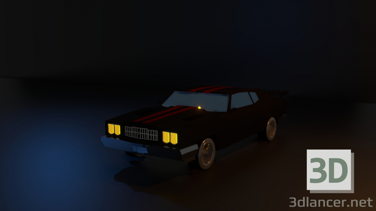 Chevrolet Chevelle SS 70 ' 3D modelo Compro - render