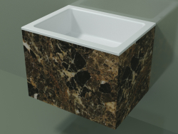 Lavabo de pared (02R122101, Emperador M06, L 48, P 36, H 36 cm)