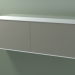 modello 3D Scatola doppia (8AUFBA03, Glacier White C01, HPL P04, L 144, P 36, H 48 cm) - anteprima