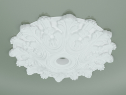 Roseta com ornamento RW017