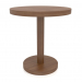 Modelo 3d Mesa de jantar DT 012 (D=700x750, madeira castanha clara) - preview