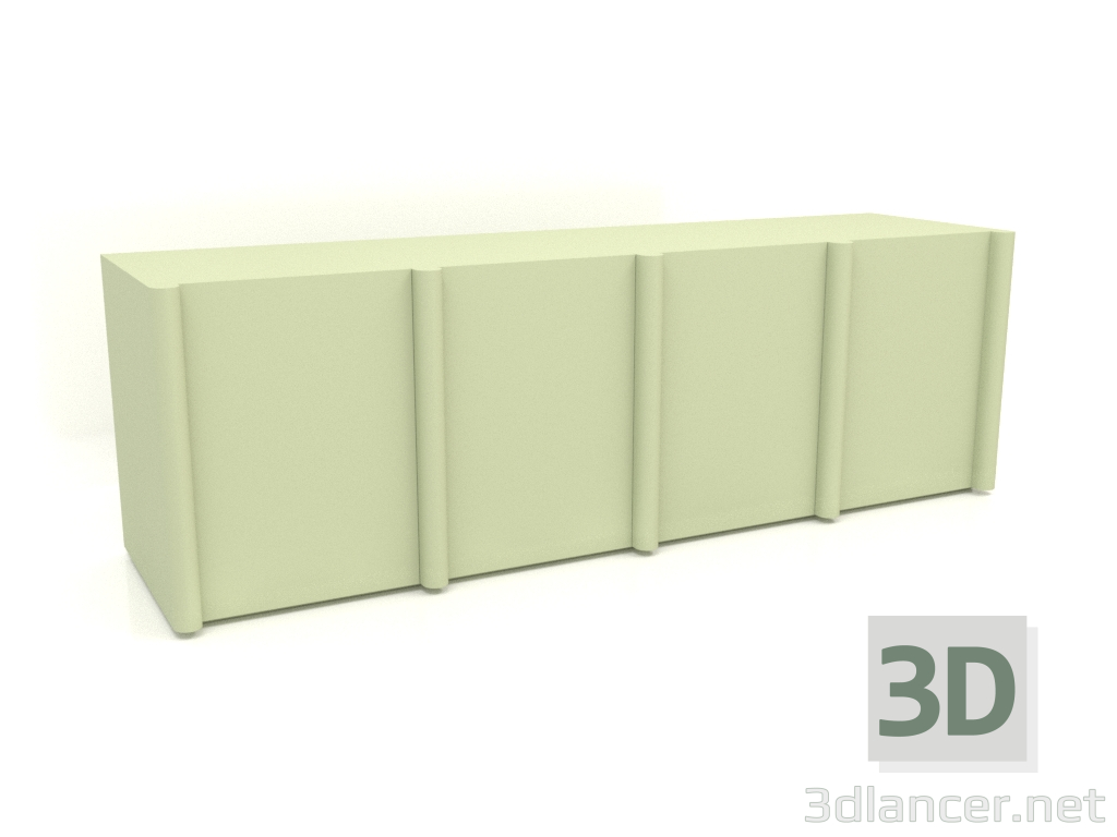 3d модель Буфет MW 05 (2465х667х798, light green) – превью