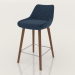 3d model Silla semi-bar Joan (65) (azul oscuro) - vista previa