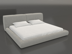 Кровать мягкая двуспальная Lazy