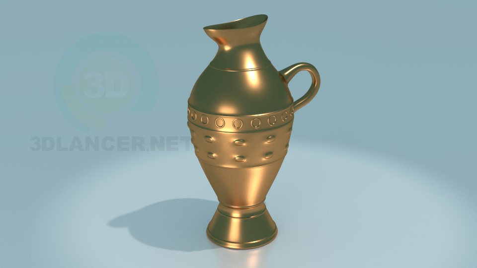 Modelo 3d Jarro - preview