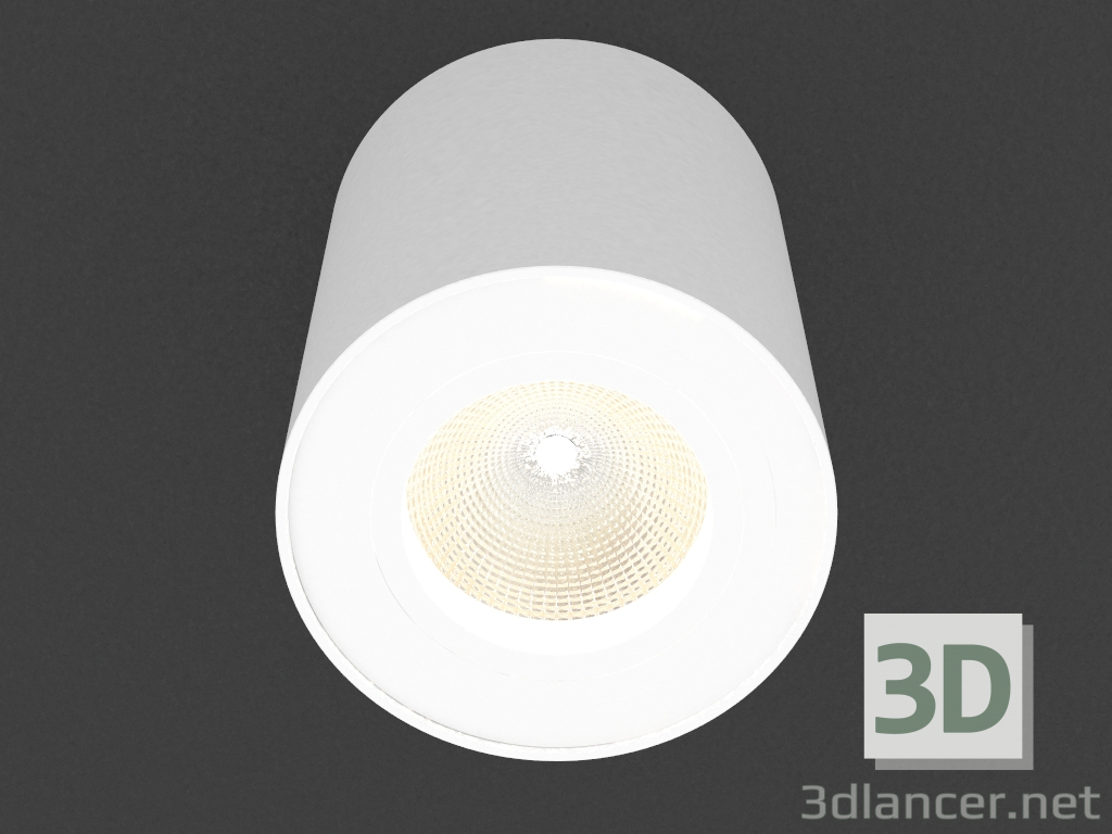 3d model Overhead Led Downlight (DL18613_01WW-R White) - preview