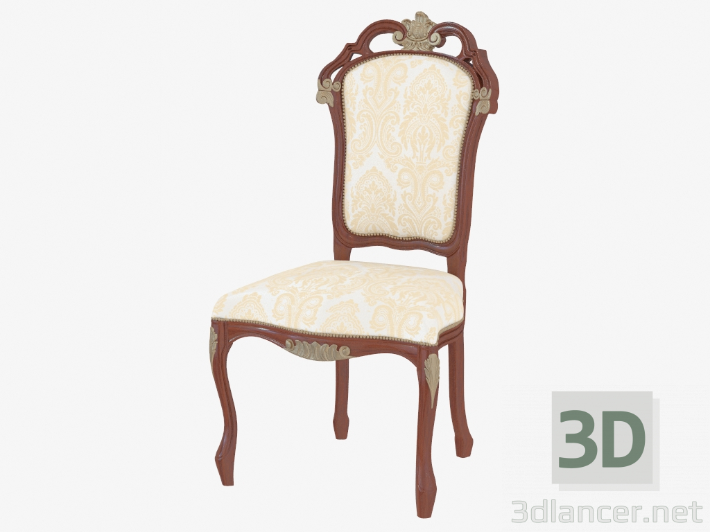 3d model Silla de comedor La Serenissima (9015) - vista previa