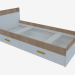 3d model Cama (TIPO 90) - vista previa