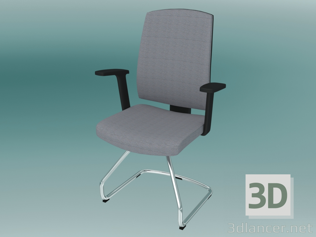 modello 3D Sedia (21 V P46) - anteprima