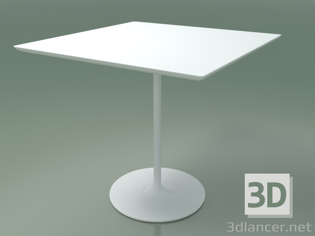 3d model Mesa cuadrada 0697 (H 74 - 79x79 cm, F01, V12) - vista previa