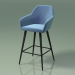 3d model Half-bar chair Antiba (112917, midnight blue) - preview