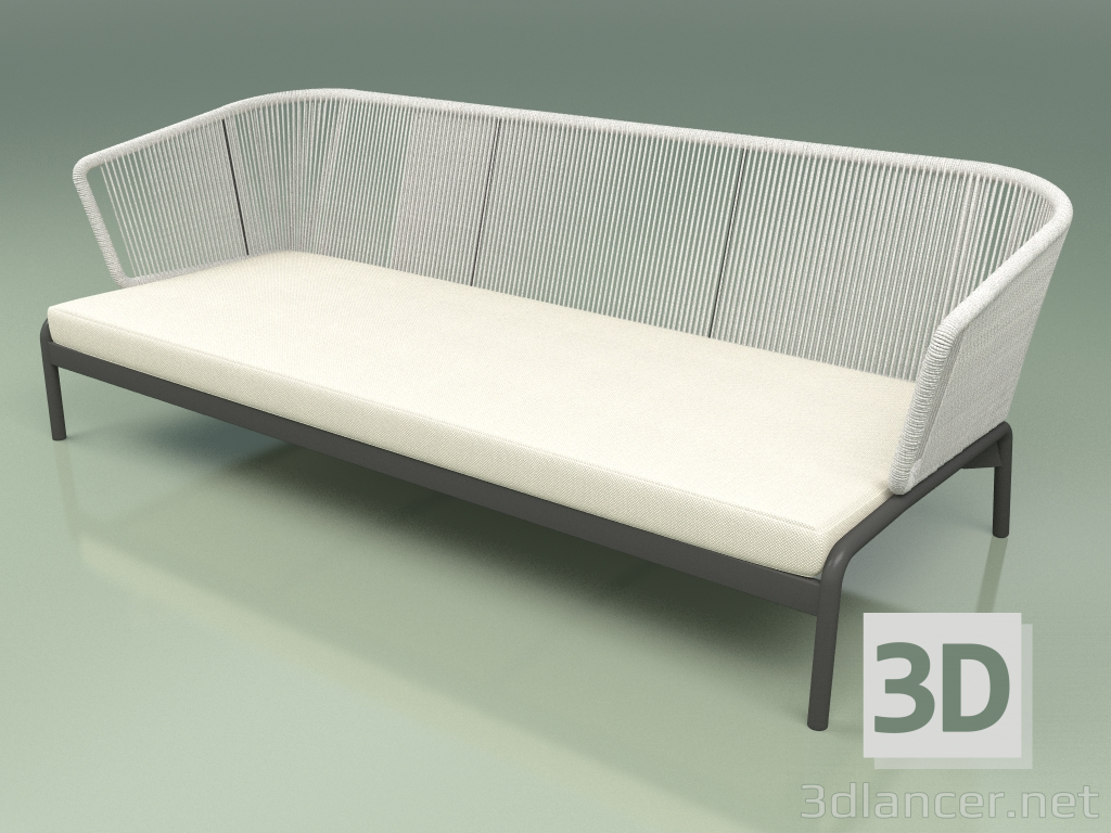 3d model Sofá 003 (Cordón 7mm Arcilla) - vista previa