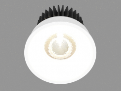 Recesso luminária LED (DL18571_01WW-White R Dim)