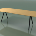 Modelo 3d Mesa em forma de sabão 5421 (H 74 - 100x240 cm, pés 150 °, carvalho natural folheado L22, V44) - preview