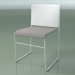 3d model Silla apilable 6601 (tapizado de asiento, polipropileno blanco, V12) - vista previa