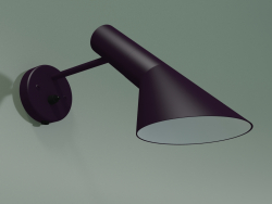 Lampada da parete AJ WALL (20W E14, AUBERGINE)