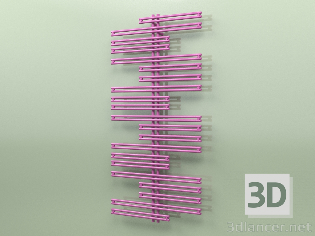 3d model Heated towel rail - Kea (1800 x 900, RAL - 4006) - preview