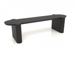 Banc BK 03 (1400x400x350, bois noir)