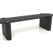 3d model Bench BK 03 (1400x400x350, wood black) - preview