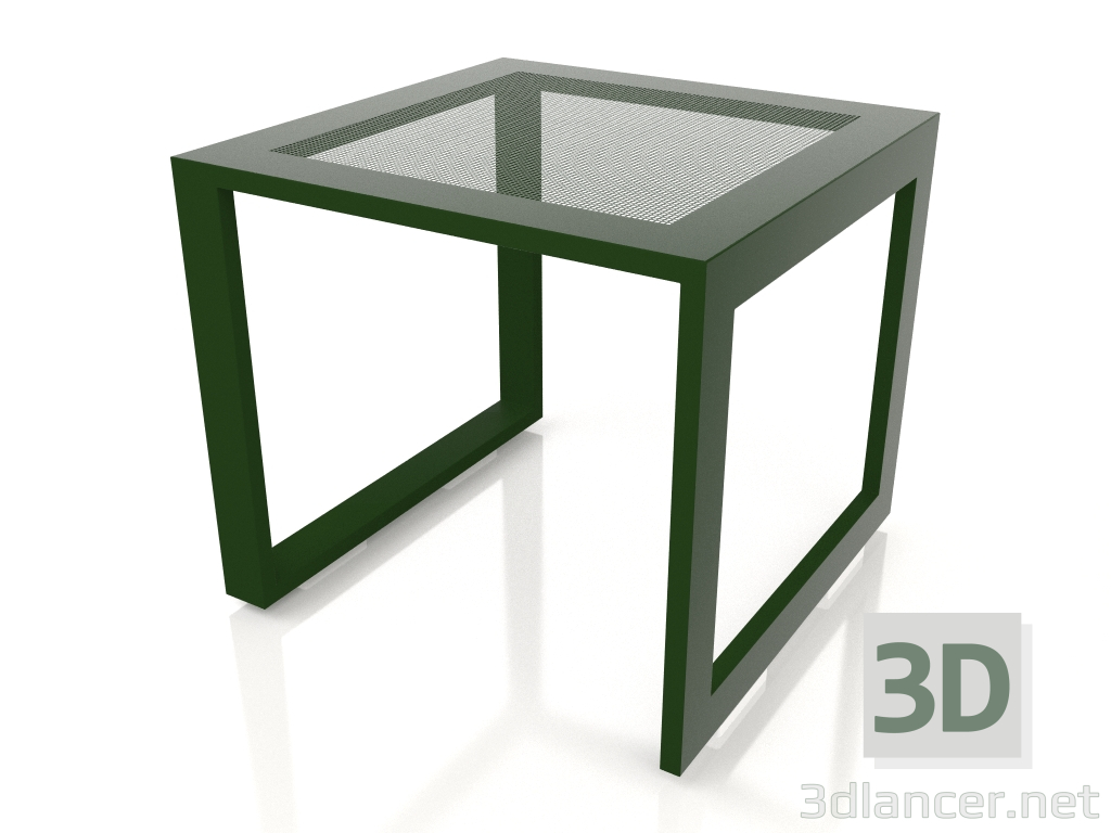 3D Modell Couchtisch 40 (Flaschengrün) - Vorschau