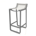 3d model Semi-bar stool (Anthracite) - preview