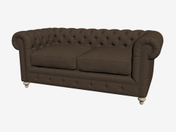 Divano letto doppio 77 '' CLUB SOFA (scuro)