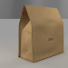 3d 3D Paper Bag (Cofee Bag) model buy - render