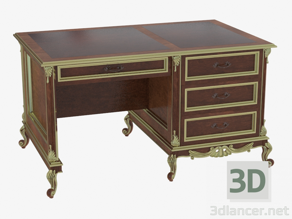 Modelo 3d Mesa de escrever Casanova (art. 12302) - preview