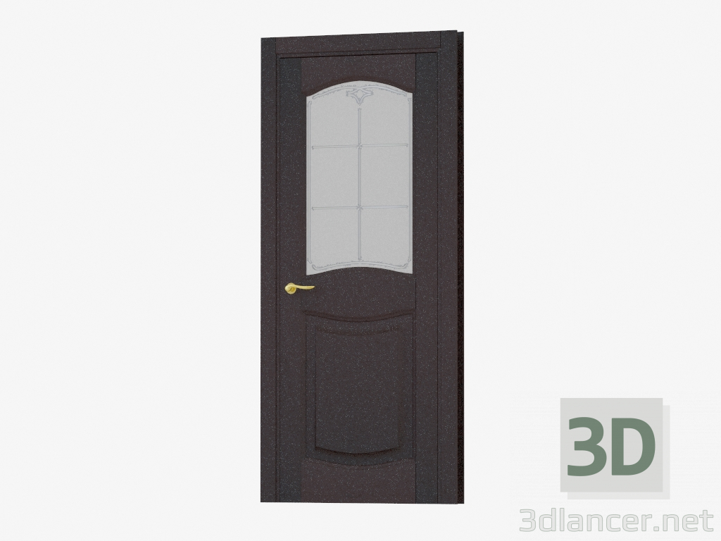 3d model Interroom door (ХХХ.56W) - preview