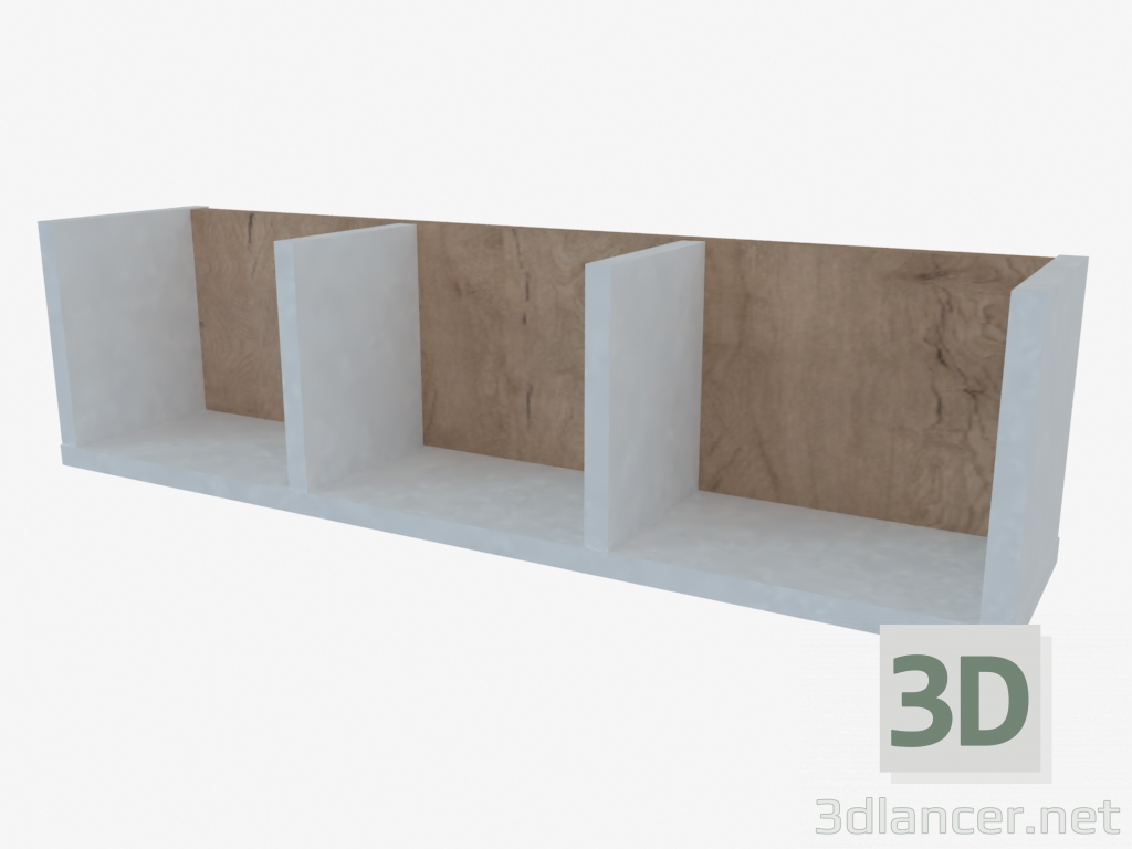 3d model Estante (TIPO 62) - vista previa