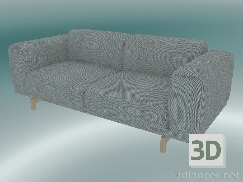 3d model Sofa double Rest (Steelcut Trio 133) - preview