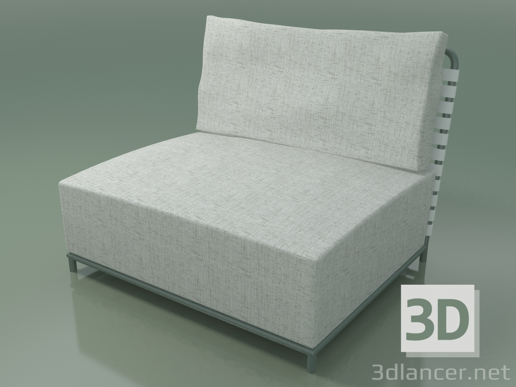 modèle 3D Fauteuil modulable sans accoudoirs InOut (806, ALLU-SA) - preview