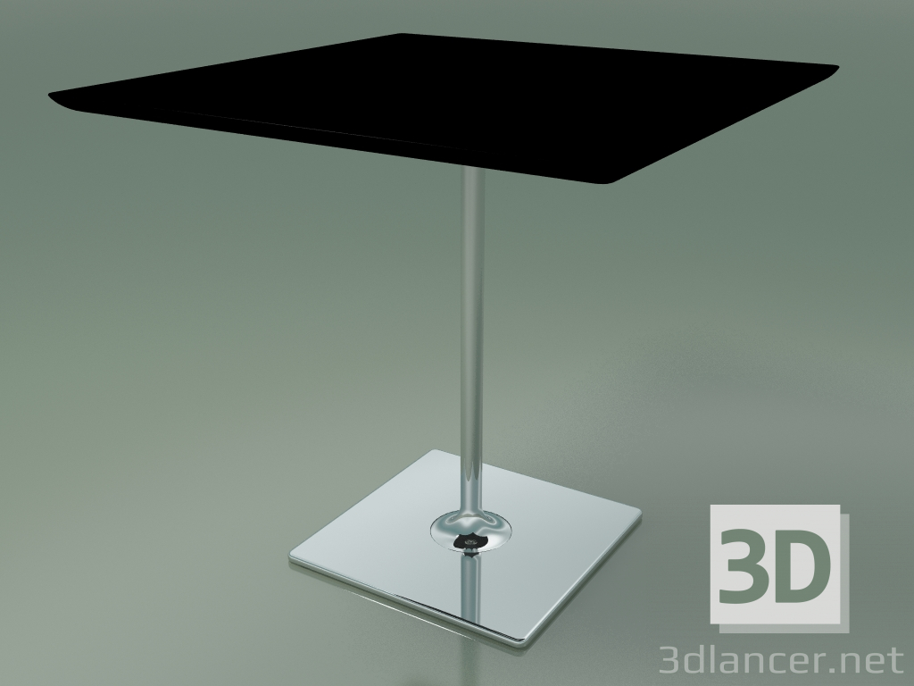 Modelo 3d Mesa quadrada 0698 (H 74 - 79x79 cm, F02, CRO) - preview