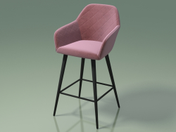 Half-bar chair Antiba (112919, pomegranate)