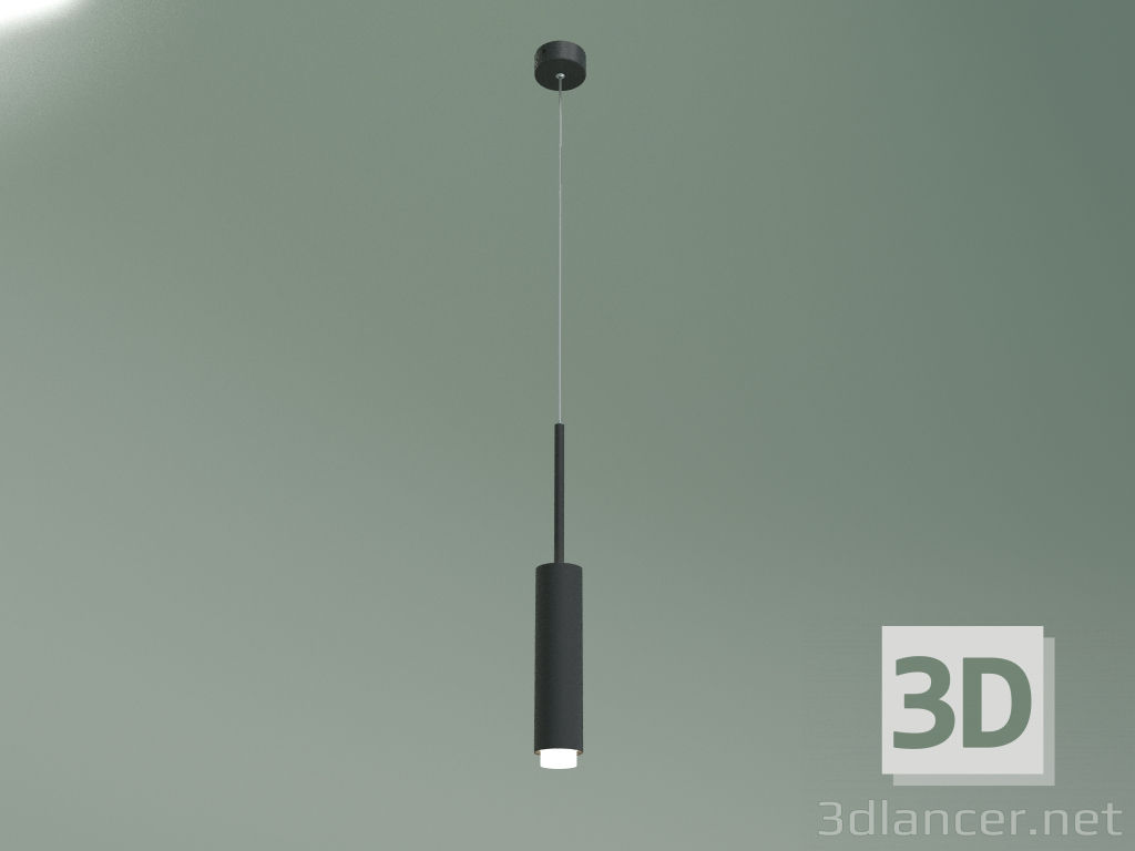 3d model Pendant LED lamp Dante 50203-1 (black) - preview