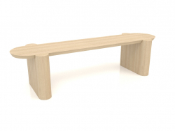 Bench BK 03 (1400x400x350, wood white)