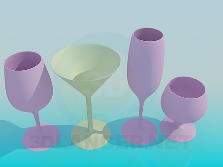 3d модель Келихи – превью