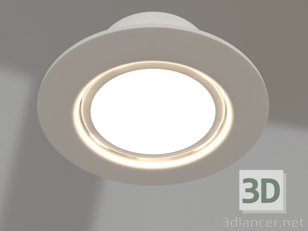 Modelo 3d Lâmpada LED LTD-80WH 9W - preview