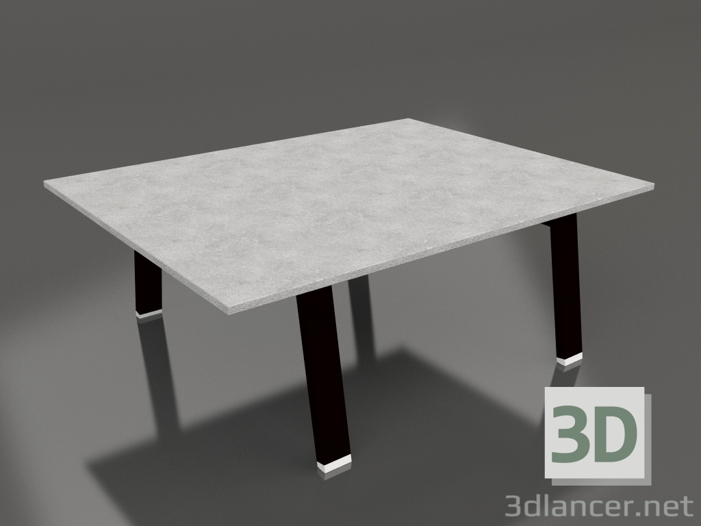 3D Modell Couchtisch 90 (Schwarz, DEKTON) - Vorschau