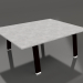 modèle 3D Table basse 90 (Noir, DEKTON) - preview