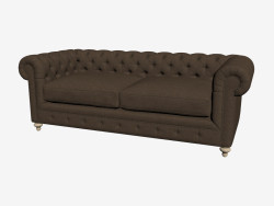 Schlafsofa Doppel 90 '' CLUB SOFA (dunkel)