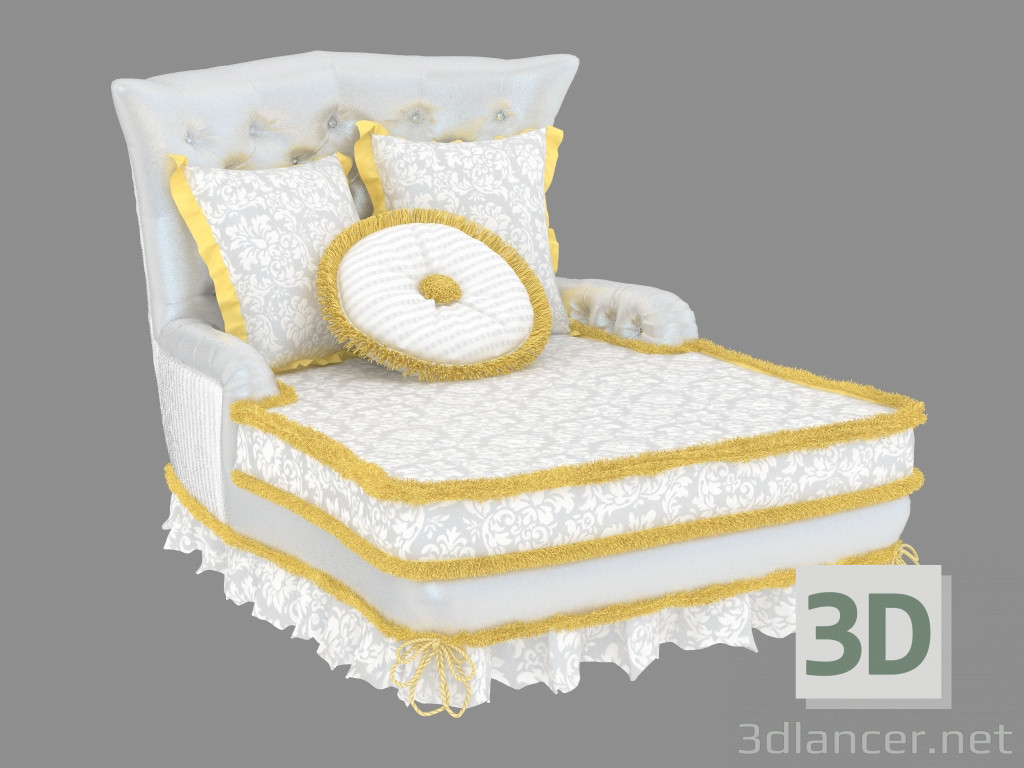 modèle 3D Canapé de style classique 435 - preview