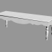 3D Modell Nacht Bench (GP06) - Vorschau