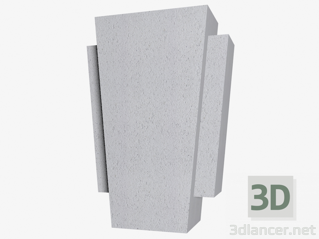 modello 3D Keystone (FZ42Y) - anteprima