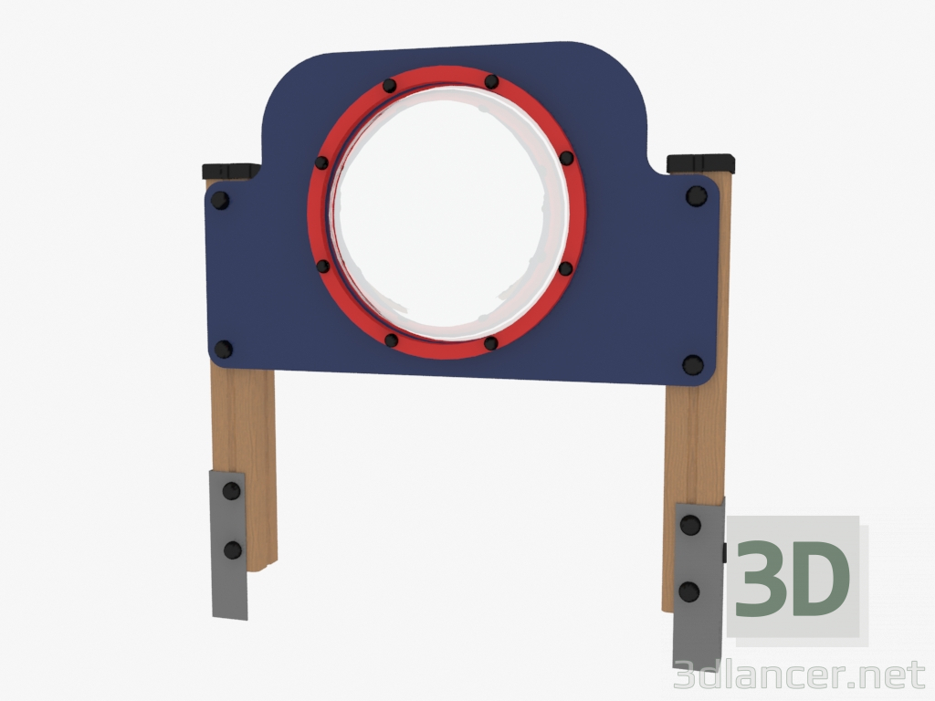 3d model Panel de juego Ojo de buey (4025) - vista previa